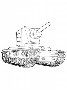 Military Vehicle coloring page 62 - Free printable