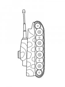 Military Vehicle coloring page 44 - Free printable
