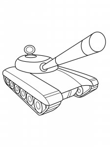 Military Vehicle coloring page 48 - Free printable