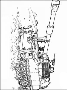 Military Vehicle coloring page 12 - Free printable