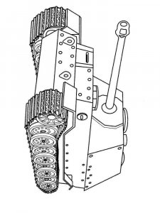 Military Vehicle coloring page 19 - Free printable