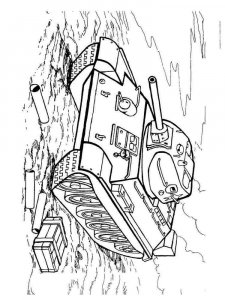 Military Vehicle coloring page 8 - Free printable