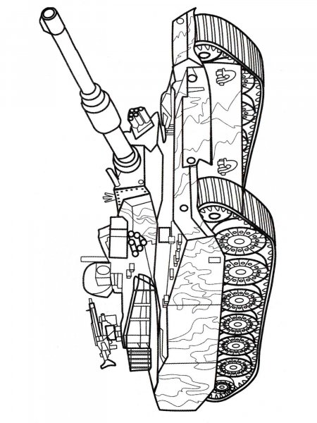 Tanks coloring pages