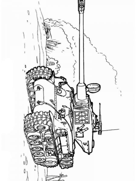 Tanks coloring pages