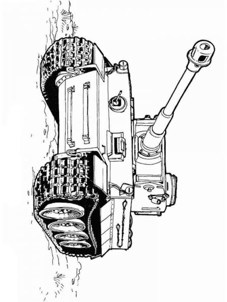 Tanks coloring pages