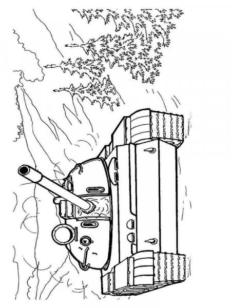 Tanks coloring pages