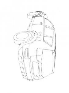 Mitsubishi Coloring Pages 10