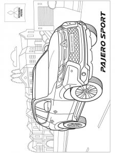 Mitsubishi Coloring Pages 14
