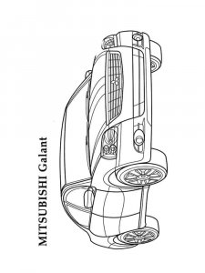 Mitsubishi Coloring Pages 15