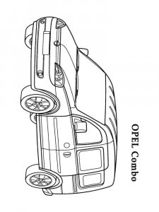 Opel coloring page 10 - Free printable