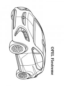 Opel coloring page 11 - Free printable