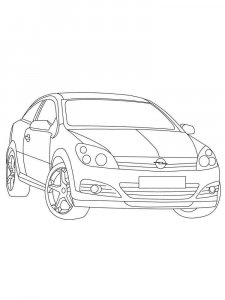 Opel coloring page 13 - Free printable
