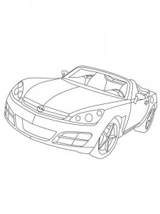Opel coloring page 14 - Free printable