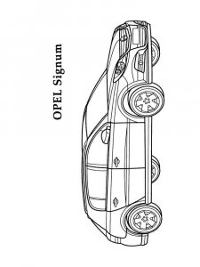Opel coloring page 15 - Free printable