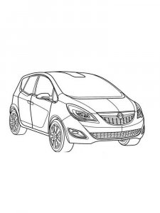 Opel coloring page 18 - Free printable