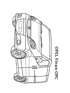 Opel coloring page 7 - Free printable