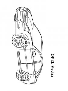 Opel coloring page 8 - Free printable