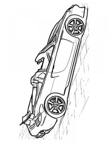 Porsche coloring pages