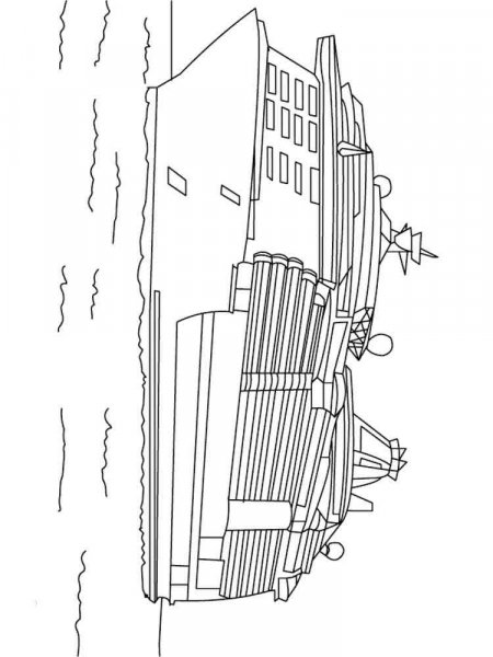 Boats and Ships coloring pages