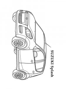 Suzuki coloring page 11 - Free printable