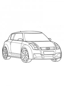Suzuki coloring page 8 - Free printable
