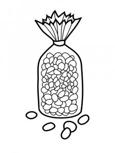 Beans coloring page 8 - Free printable