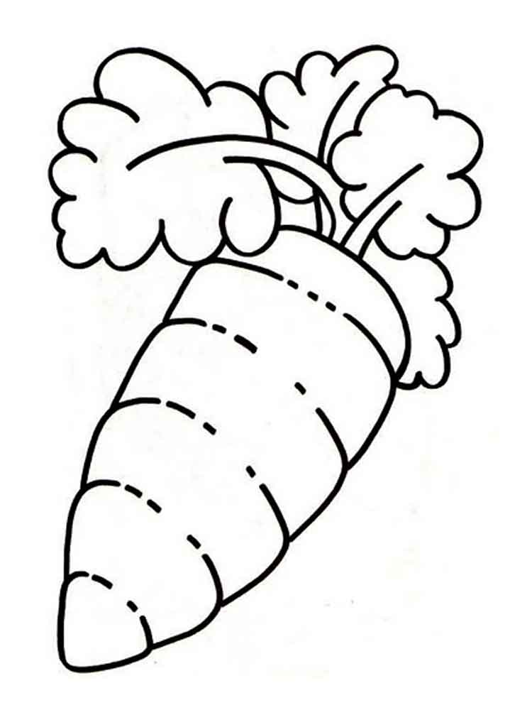 Download Carrot coloring pages. Download and print Carrot coloring pages