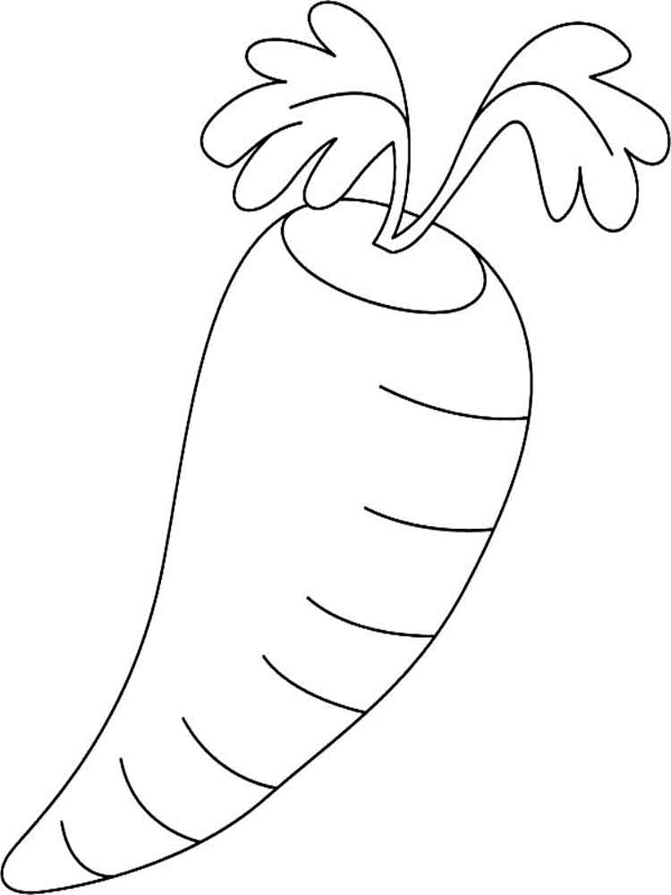 Download Carrot coloring pages. Download and print Carrot coloring pages