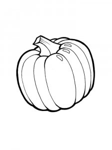 Pumpkin coloring page 26 - Free printable