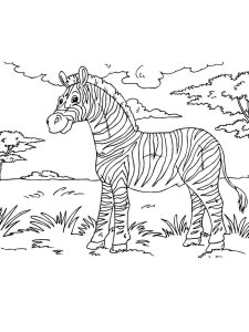 African Animals coloring page - picture 2