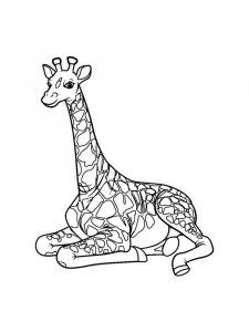 African Animals coloring page - picture 40