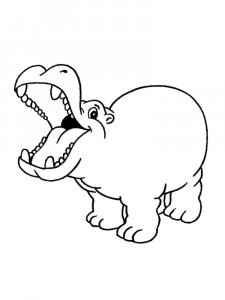 African Animals coloring page - picture 43