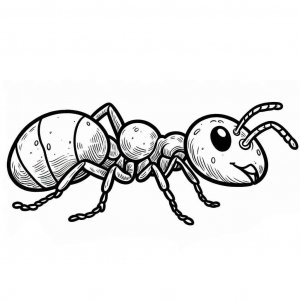 Ant coloring page - picture 19