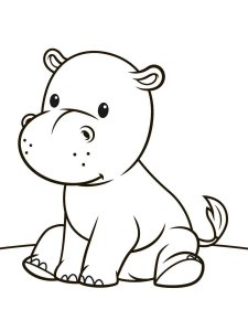Baby Animal coloring page - picture 21