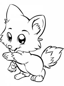 Baby Animal coloring page - picture 3