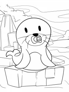 Baby Animal coloring page - picture 36