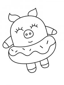 Baby Pig coloring page - picture 24
