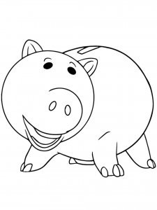Baby Pig coloring page - picture 3