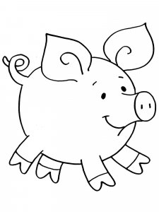 Baby Pig coloring page - picture 8