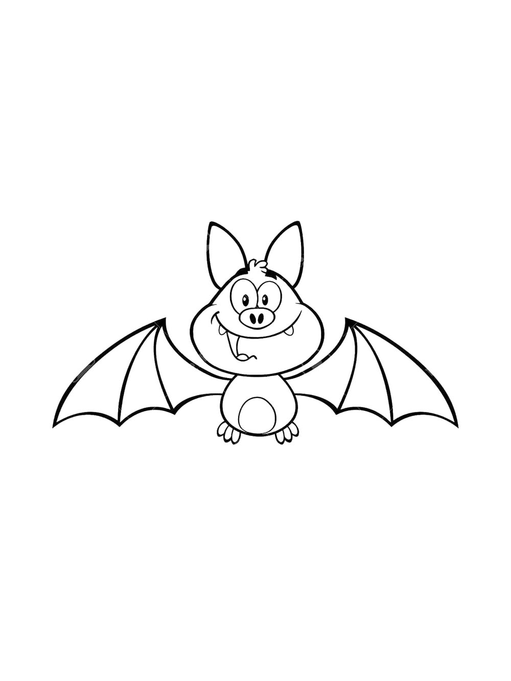 Bat coloring pages