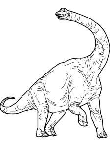 Brachiosaurus coloring page - picture 16