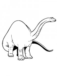 Brachiosaurus coloring page - picture 17
