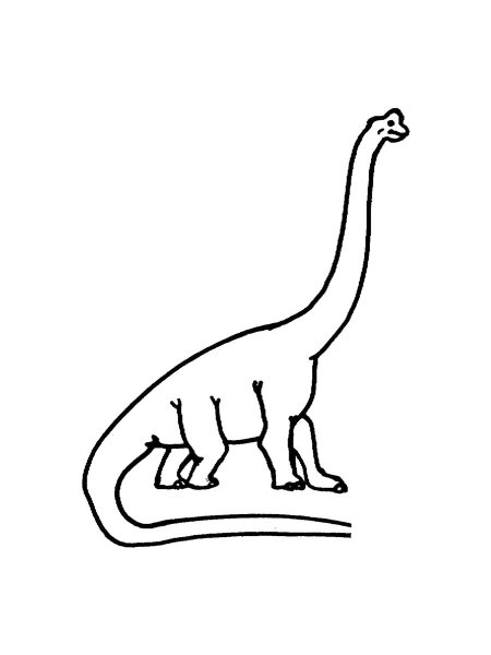 Brachiosaurus coloring pages