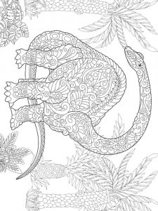 Brontosaurus coloring page - picture 14