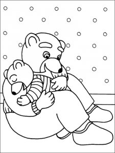 Brown Bear coloring page - picture 12