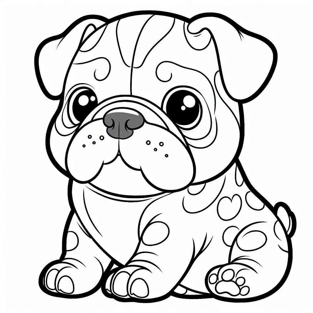 Free Bulldog Coloring Pages Download And Print Bulldog Coloring Pages