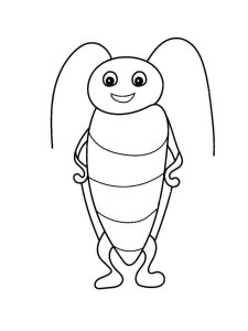 Cockroach coloring page - picture 33