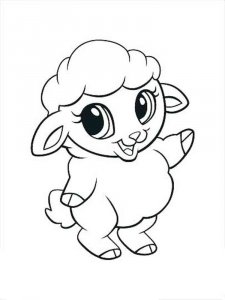 Cute Animal coloring page - picture 18