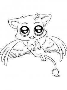 Cute Animal coloring page - picture 22