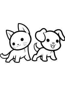 Cute Animal coloring page - picture 27